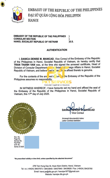 Đại sứ quán Philippines